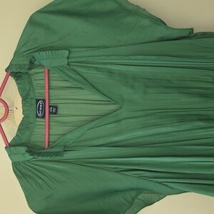 Scoop • Kelly Green Midi Dress